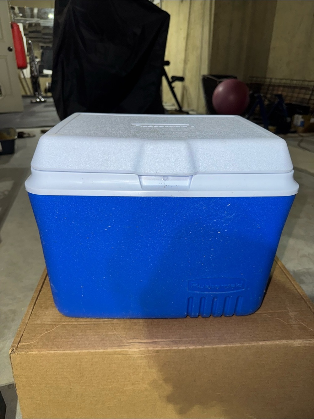 Rubbermaid Blue Portable Cooler